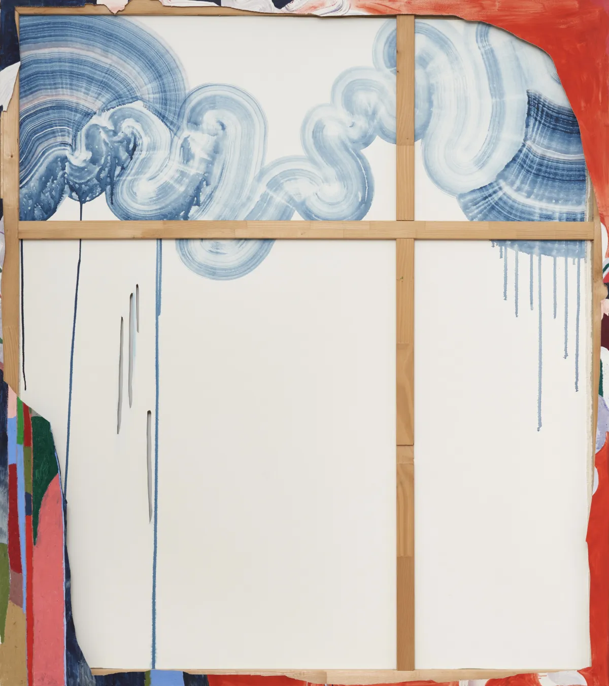 Patricia Reinhart, "Red Blue", 2025