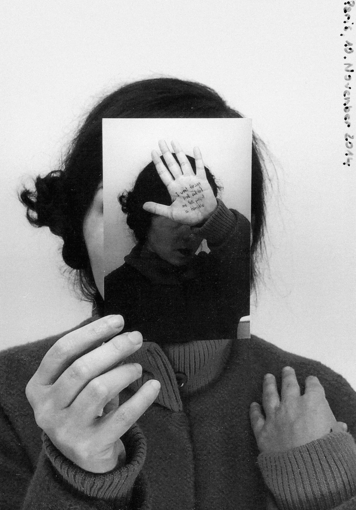 PATRICIA REINHART, The Self Portraits / Portraits to Questions of Femininity, (2001 - ongoing), 2013 (in dialogue with Louise Bourgeois)